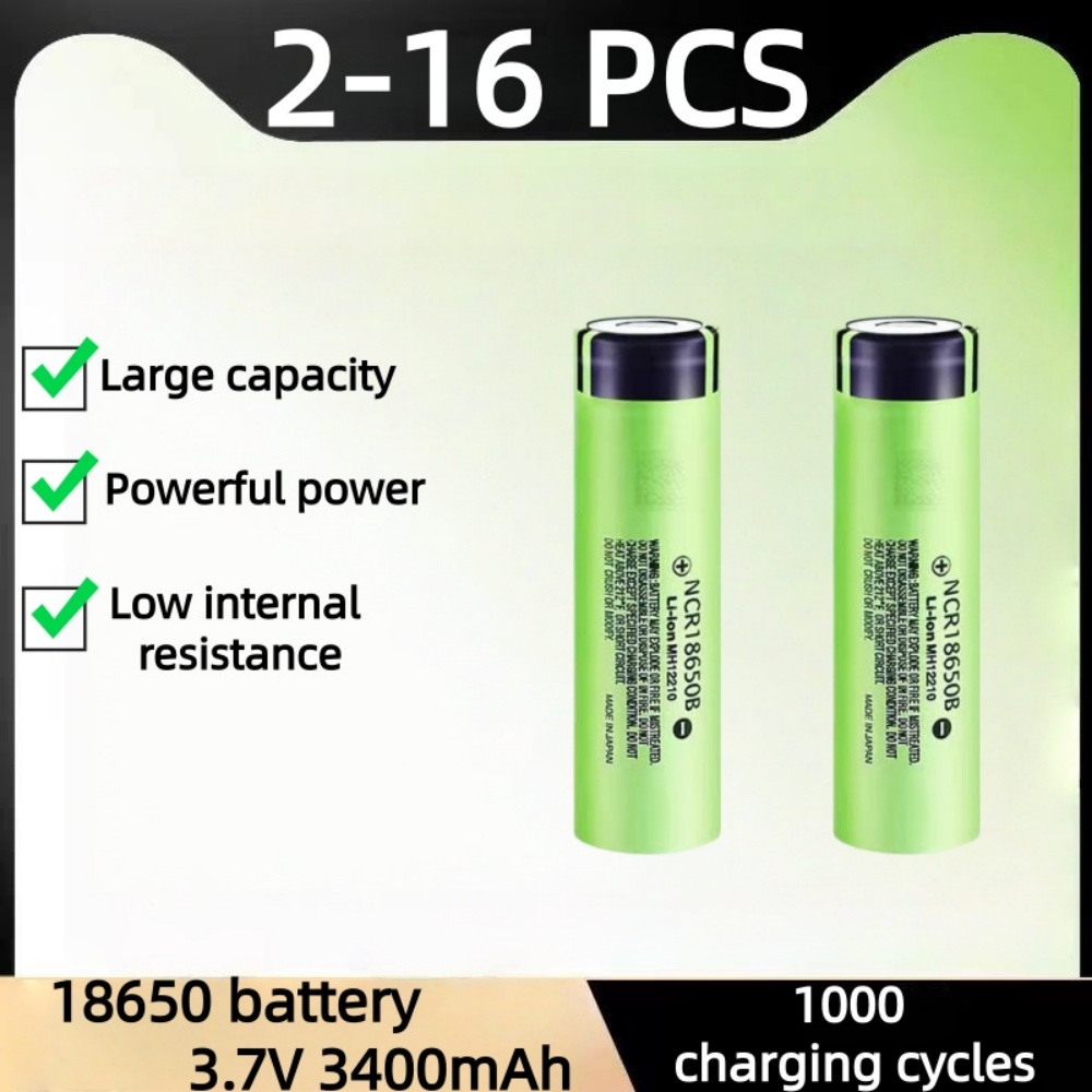 Vape Battery 18650 - NCR18650 3400mAh Batterij Gloednieuwe Originele NCR18650
