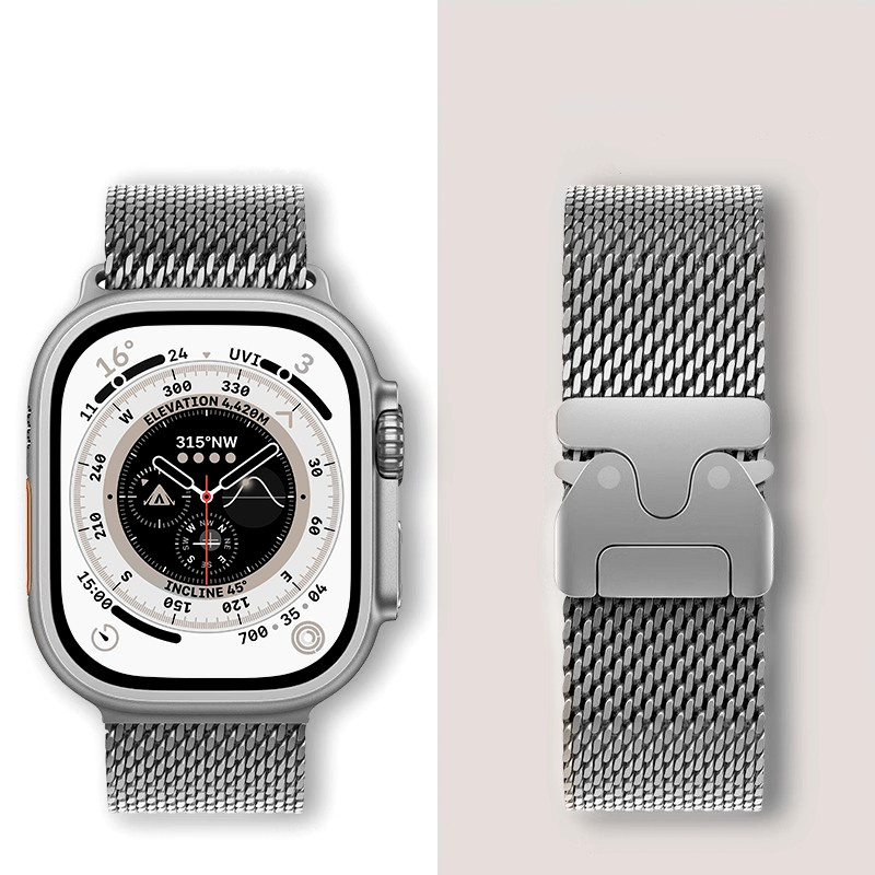 Mesh Coil Strip - Milanese band voor Apple Watch S12