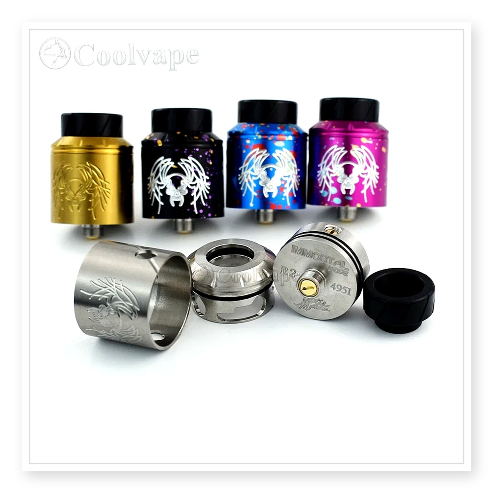 Rda Atomizer Deck - Wolfcoolvape Reckoning RDA 25mm herbouwbare verdamper