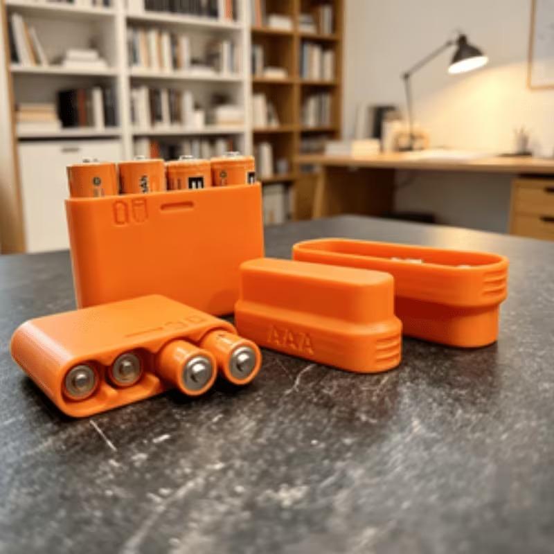 4-vakjes AA-batterij opbergdoo - Battery Case Storage recensie en prijs
