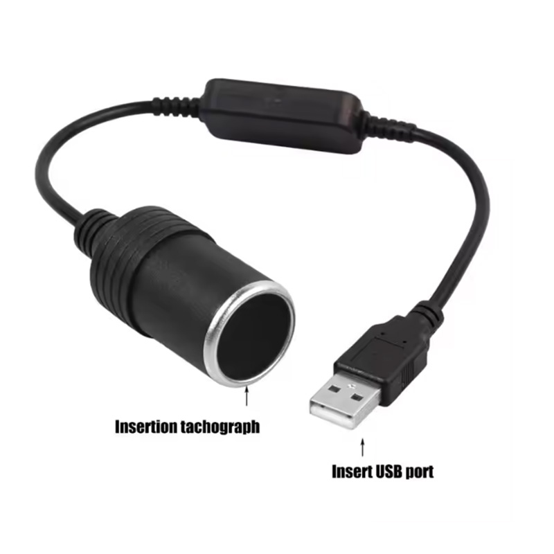 1pc 5V 2A USB Naar 12V Sigaret - Accessories Experts Vape recensie en prijs