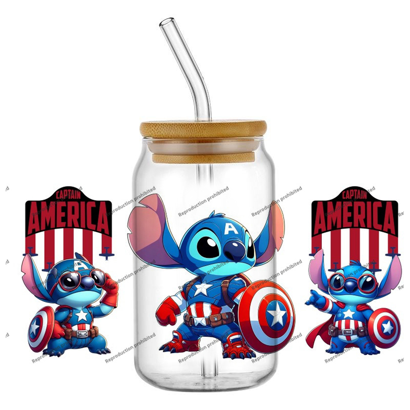 Cartoonheld ontwerp 16OZ UV DT - Rdta Tank Glass recensie en prijs
