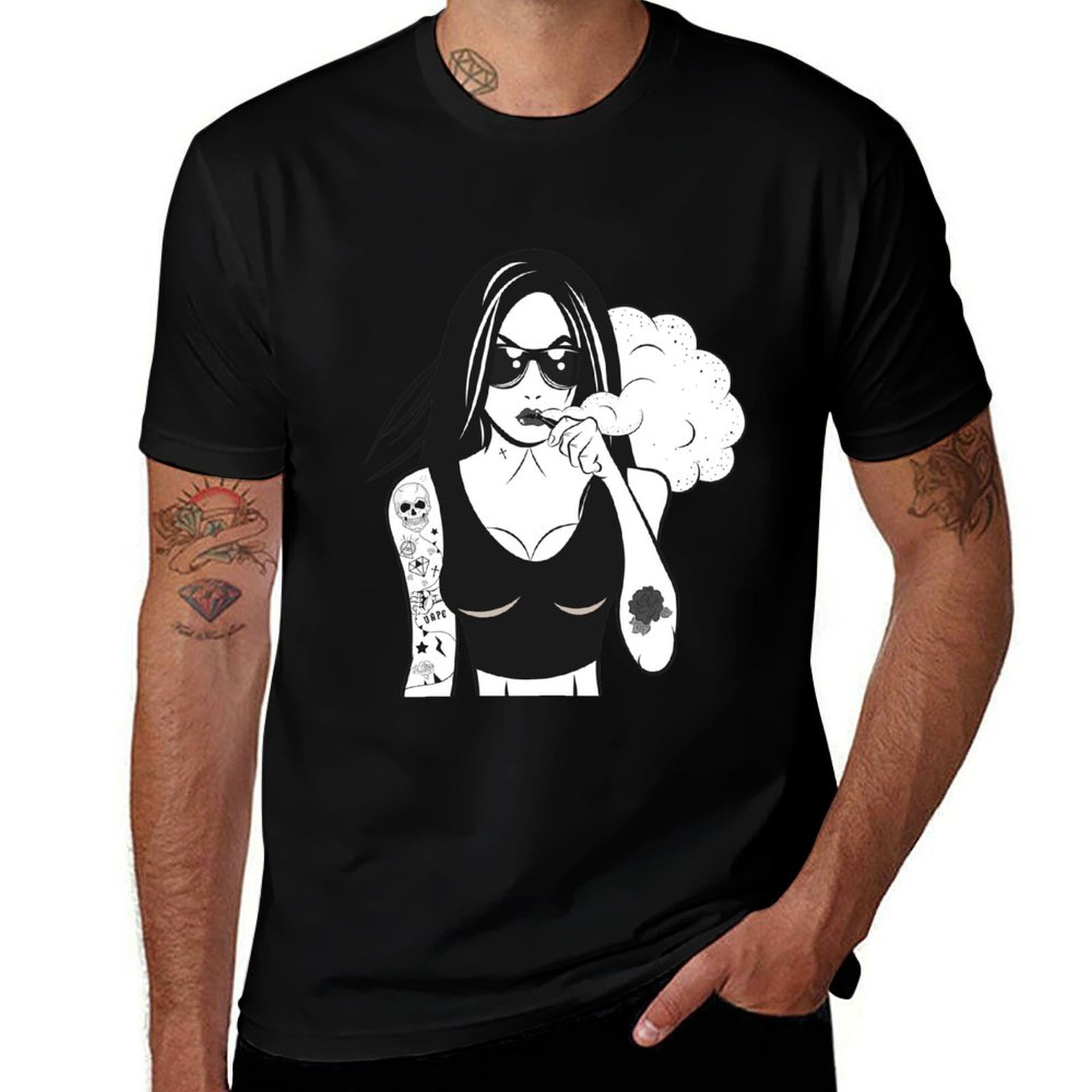 Vape Girl T-shirt, sneldrogend - Quick Vape recensie en prijs