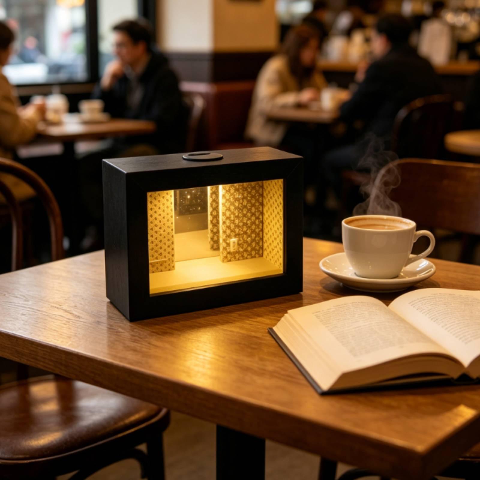 Houten schaduwdoos met oneindi - Battery Case Storage recensie en prijs