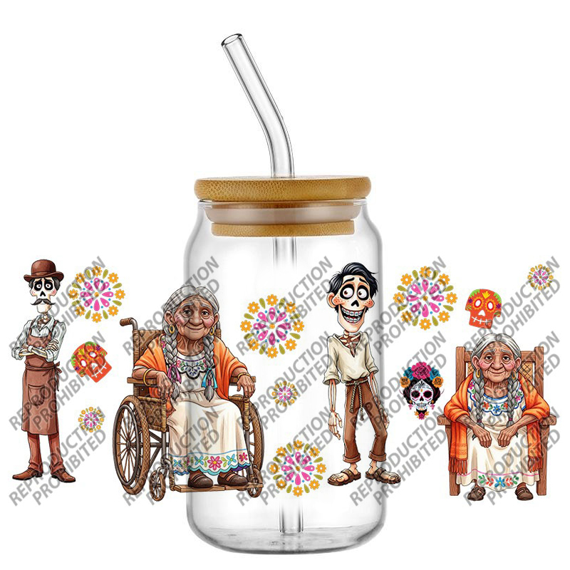 Muziek Coco Cartoonfiguur 16OZ - Rdta Tank Glass recensie en prijs