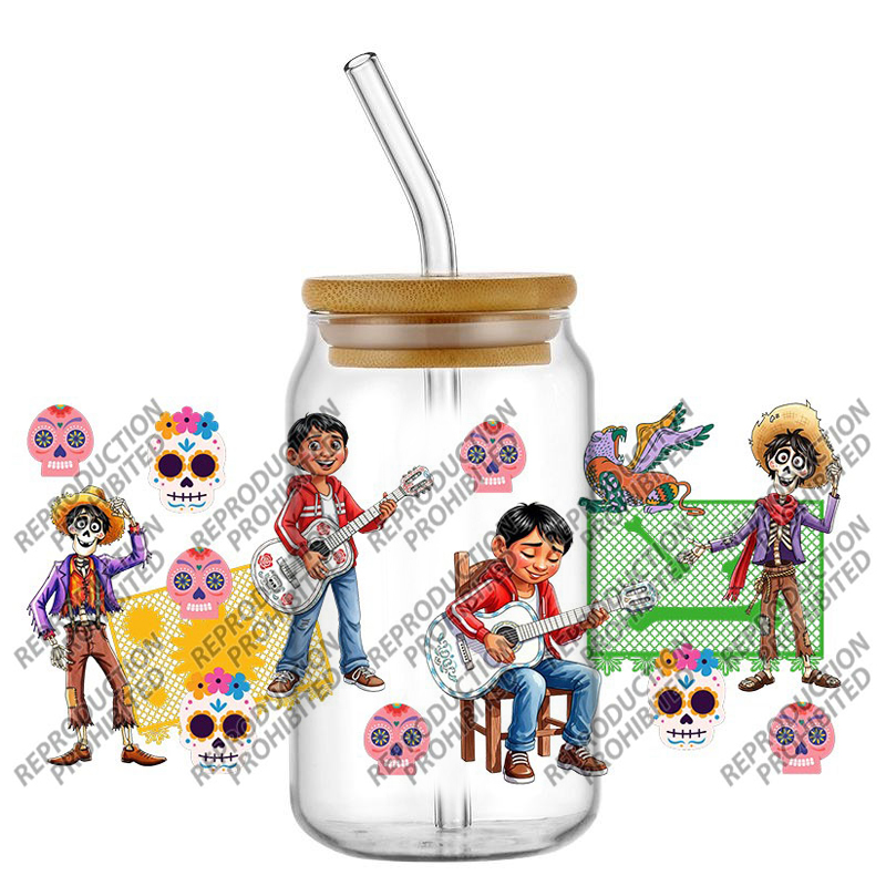 Muziek Coco Cartoonfiguur 16OZ - Rdta Tank Glass recensie en prijs
