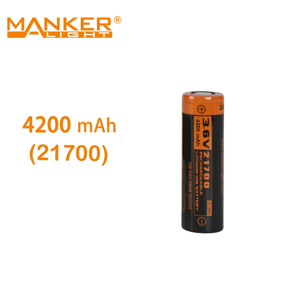 Manker 14500/18650/18350/21700 - Vape Battery 18650 recensie en prijs